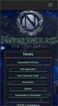 Mobile Screenshot of neverendless-wow.com